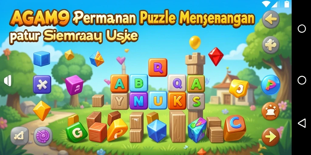 Tampilan gameplay AGAM69 dengan teka-teki yang menantang.