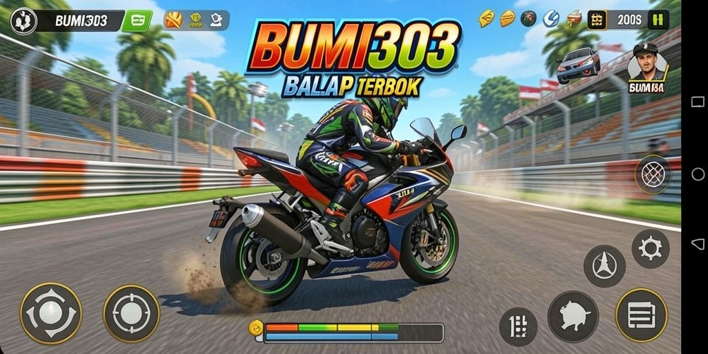 Gambaran gameplay BUMI303 yang mendebarkan dan penuh aksi.