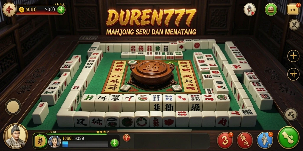 Tangkapan layar dari gameplay DUREN777 yang menarik