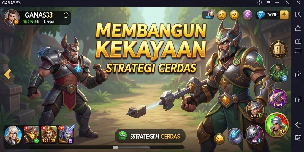 Tampilan gameplay GANAS33 yang menampilkan strategi Tycoon yang menarik.